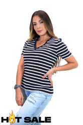 Camiseta Women Slim Tommy Hilfiger Sky XS Camiseta